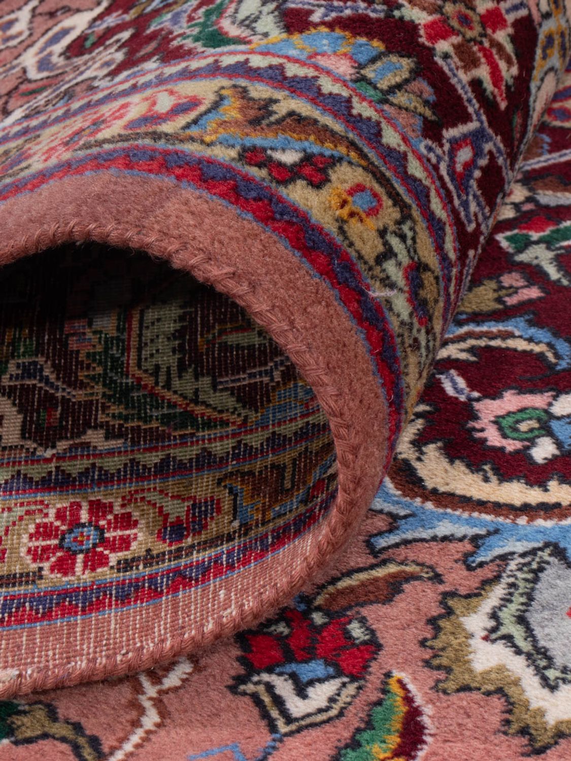 Persisk teppe - Tabriz - 340 x 250 cm - karamell