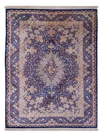 Hedvábný koberec - Ghom Silk - Premium - 150 x 96 cm - karamelová