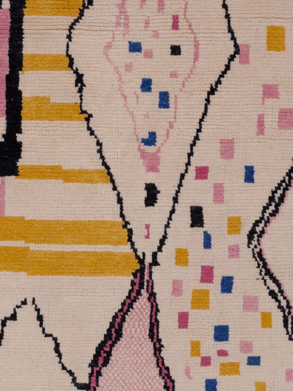 Alfombra bereber - 244 x 166 cm - caramelo