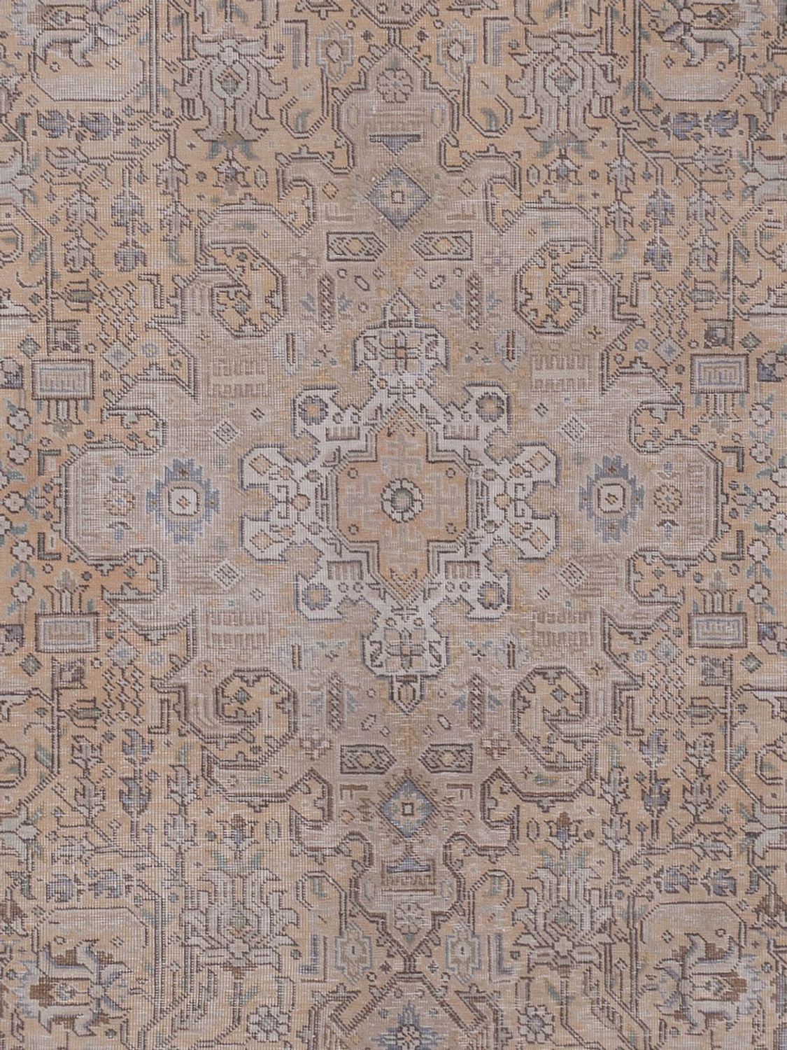 Vintage koberec - 305 x 199 cm - karamelová