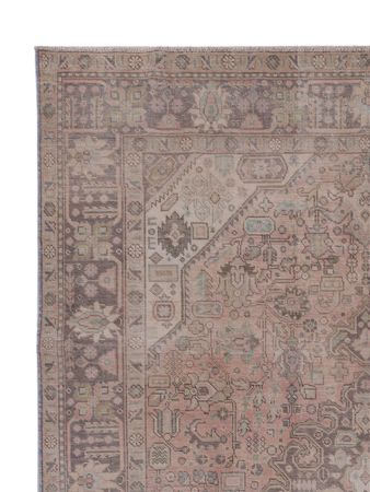 Vintage koberec - 278 x 194 cm - karamelová