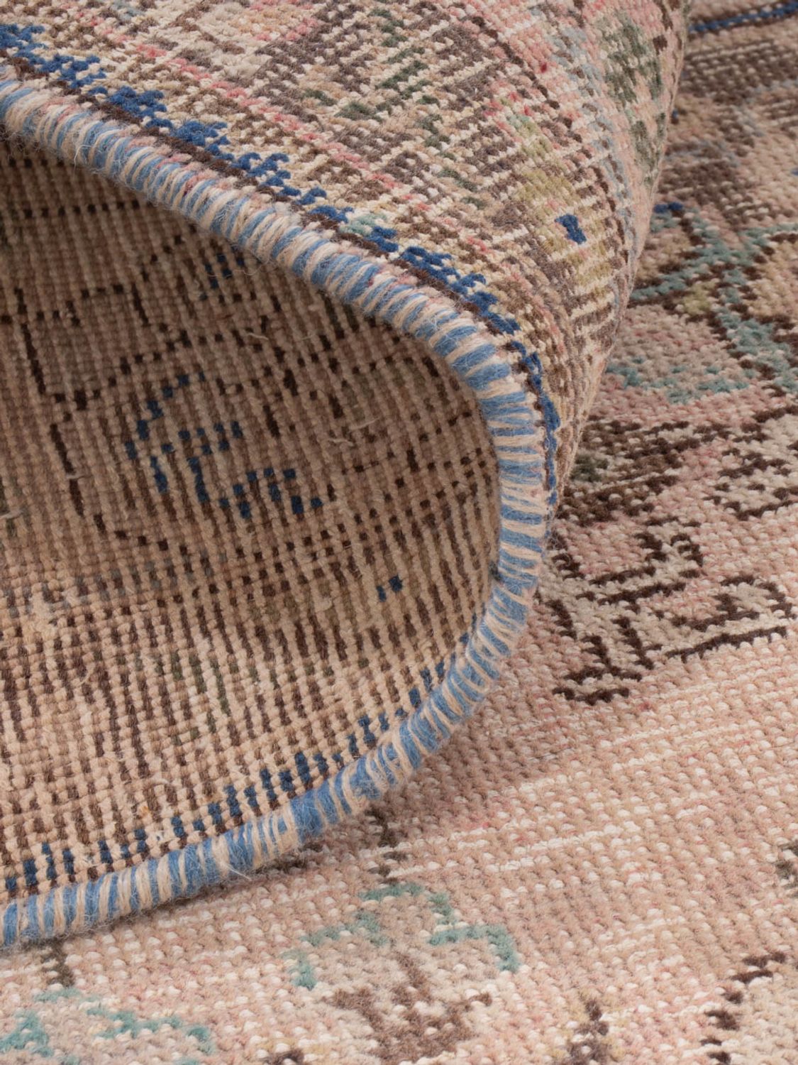 Vintage koberec - 289 x 187 cm - karamelová