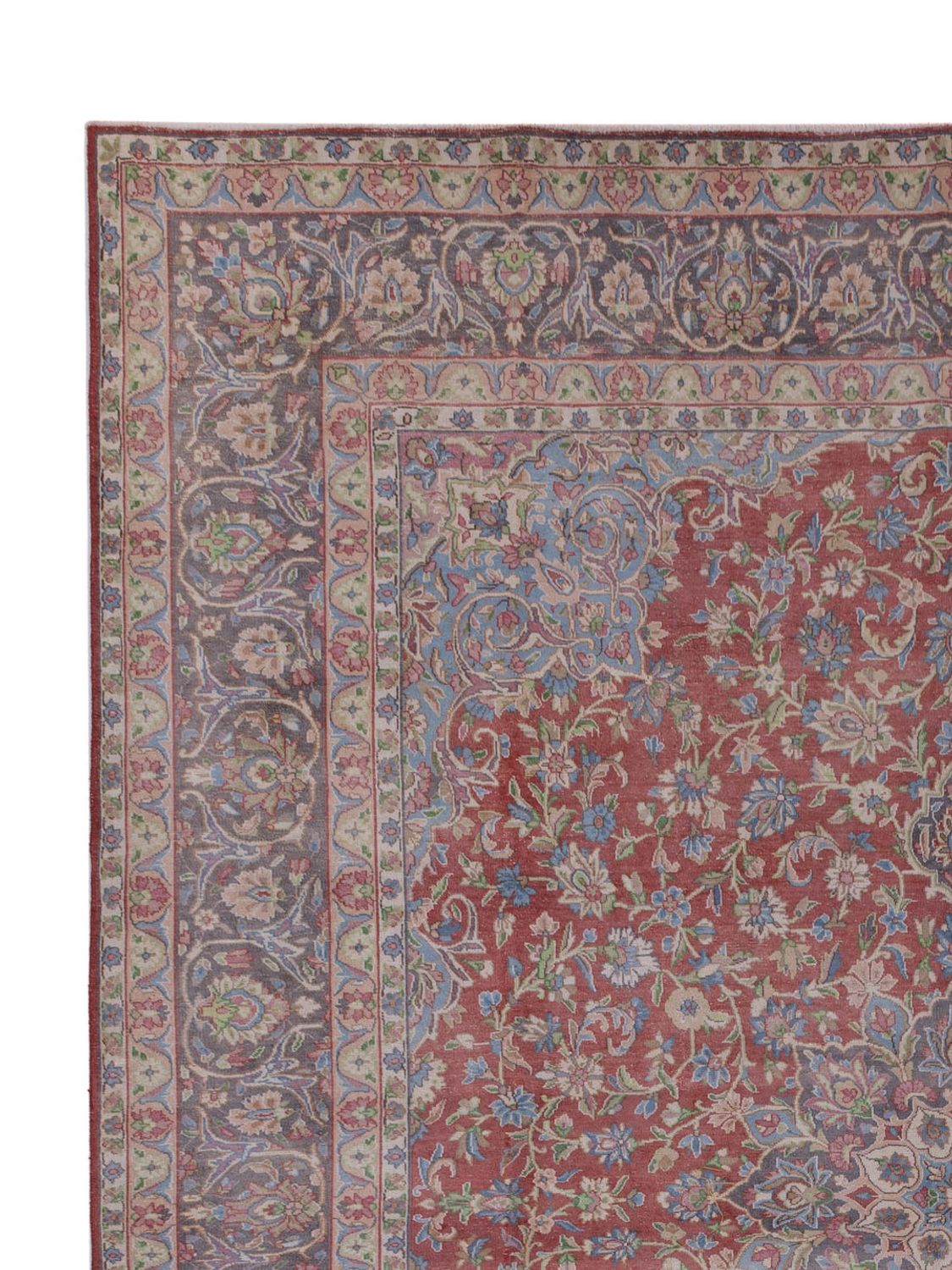 Vintage koberec - 379 x 296 cm - karamelová