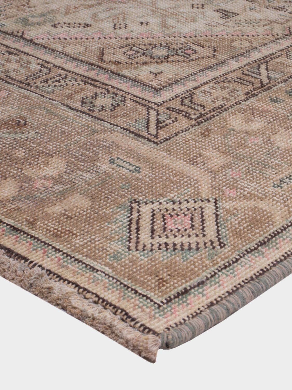 Vintage koberec - 281 x 185 cm - karamelová