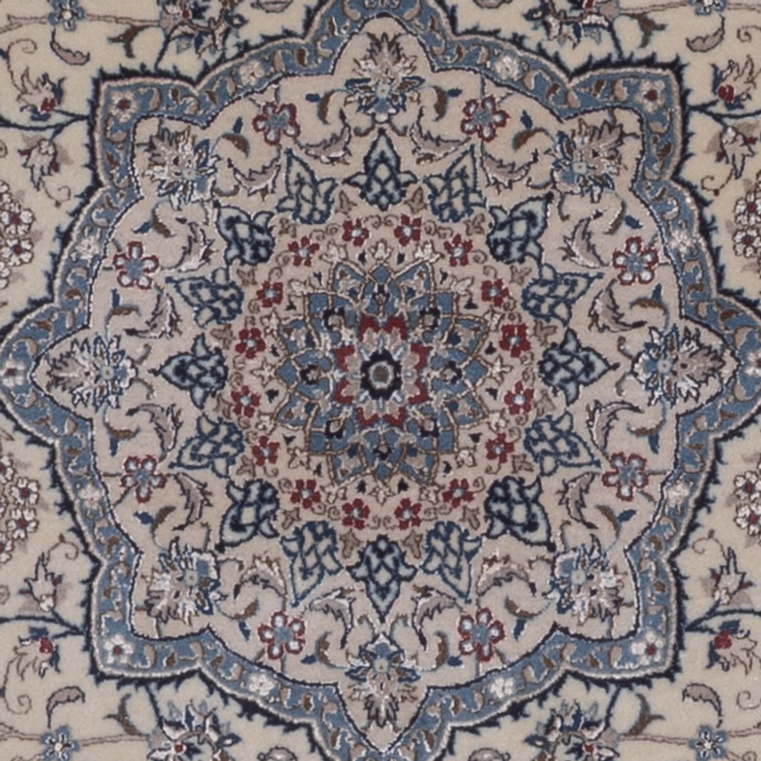 Perský koberec - Nain - Premium - 213 x 132 cm - béžová