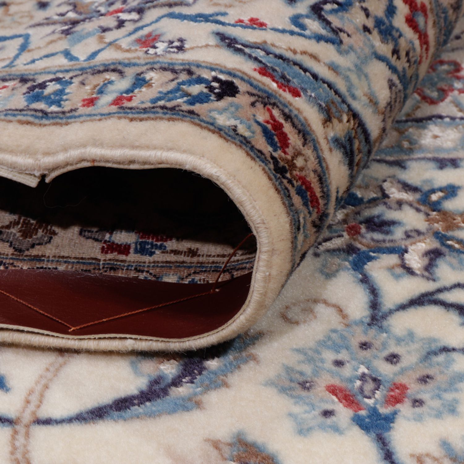 Perský koberec - Nain - Premium - 213 x 132 cm - béžová