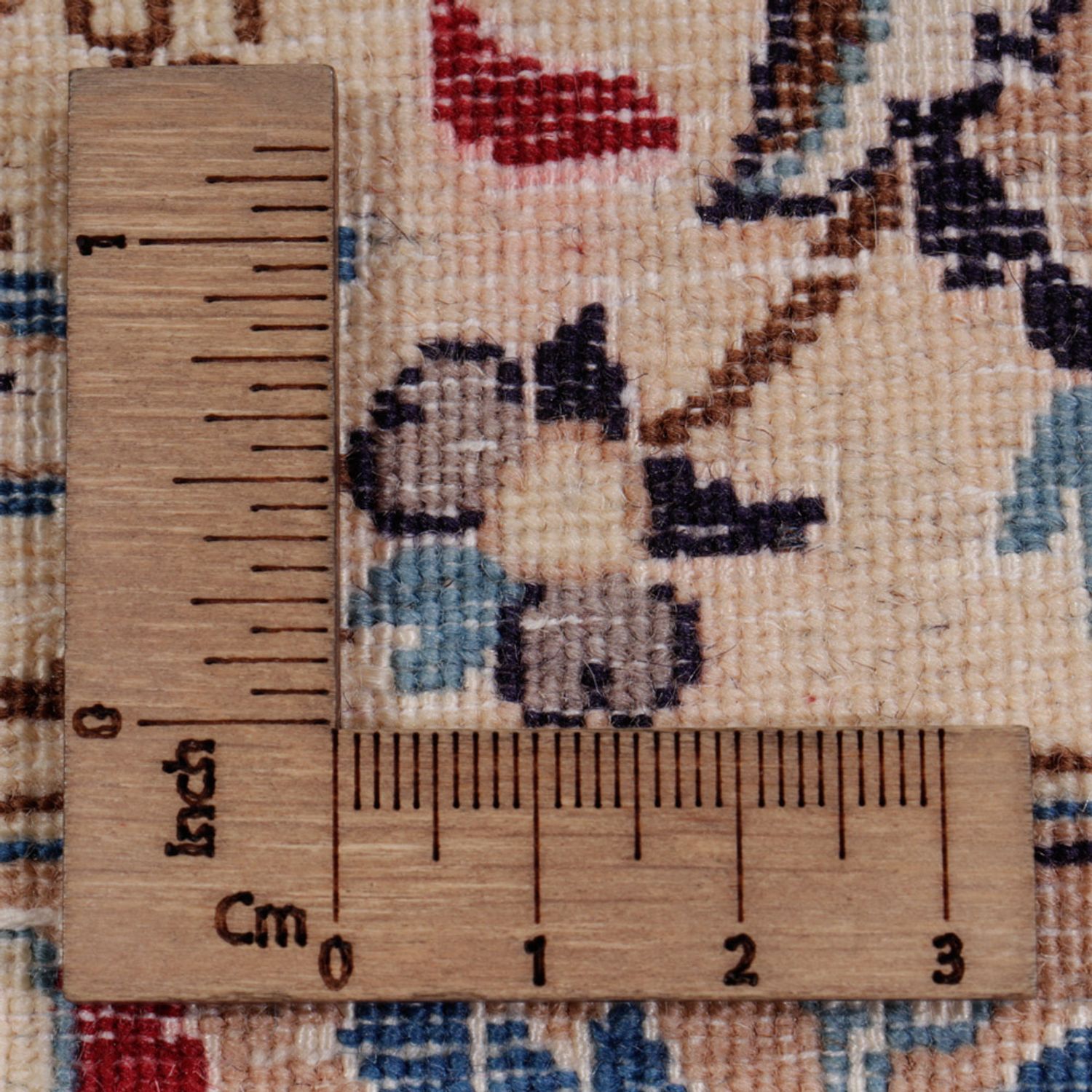 Perský koberec - Nain - Premium - 213 x 132 cm - béžová