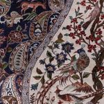 Perský koberec - Ghom - 195 x 140 cm - tmavě modrá