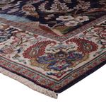 Perský koberec - Ghom - 195 x 140 cm - tmavě modrá