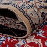 Persisk teppe - Nain - Premium - 206 x 132 cm - mørk rød