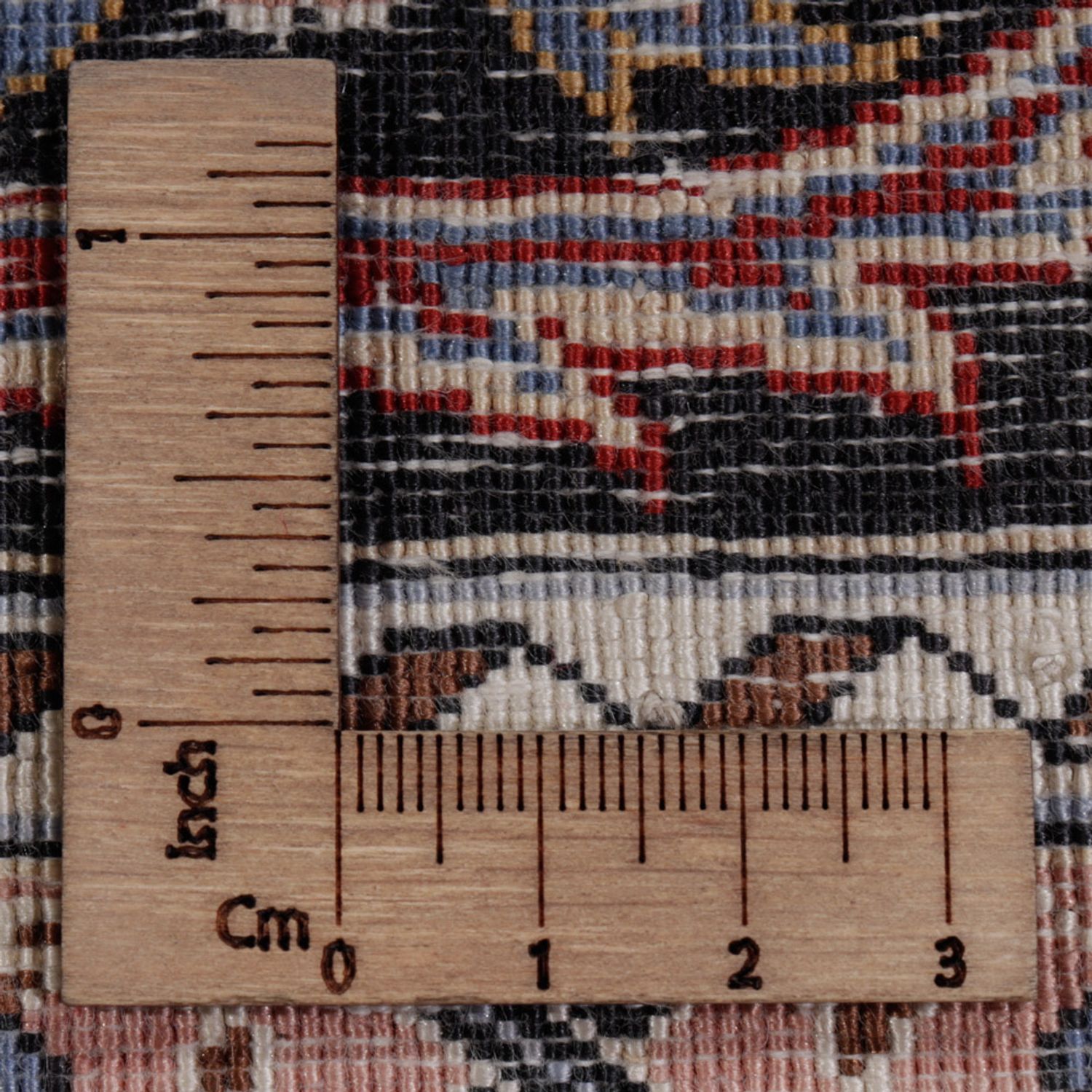 Hedvábný koberec - Kayseri - 187 x 123 cm - tmavě červená