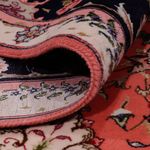 Perský koberec - Tabríz - Královský čtvercový  - 199 x 198 cm - lososová