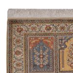 Hedvábný koberec - Kayseri - 214 x 153 cm - vícebarevné