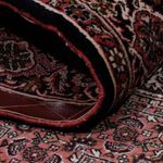 Perský koberec - Bijar - 228 x 142 cm - tmavě hnědá