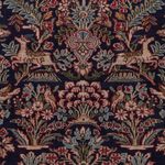 Persisk teppe - Ghom - 206 x 138 cm - mørk brun