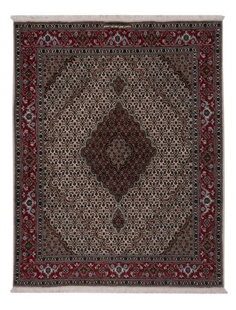 Persisk teppe - Tabriz - Royal - 206 x 138 cm - mørk beige