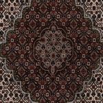 Persisk teppe - Tabriz - Royal - 206 x 138 cm - mørk beige