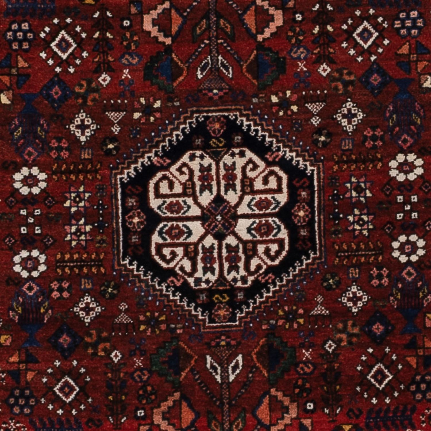 Perský koberec - Nomádský - 220 x 160 cm - tmavě hnědá