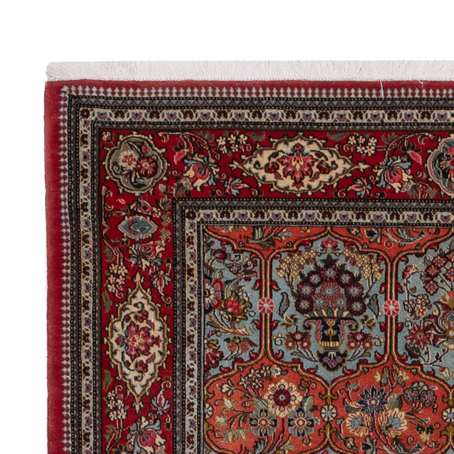 Persisk teppe - Ghom - 204 x 140 cm - mørkeblå