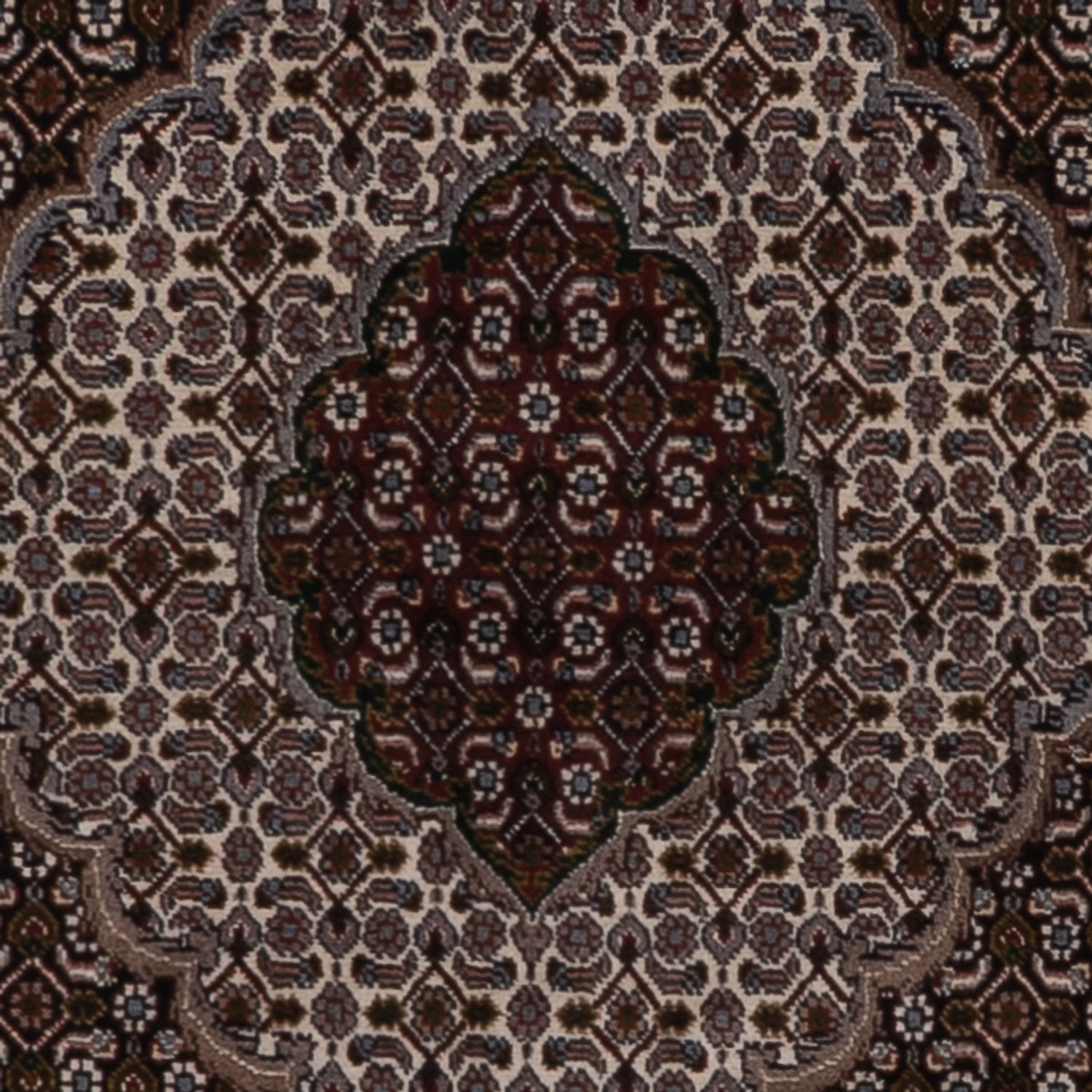 Persisk teppe - Tabriz - Royal - 197 x 152 cm - mørk beige