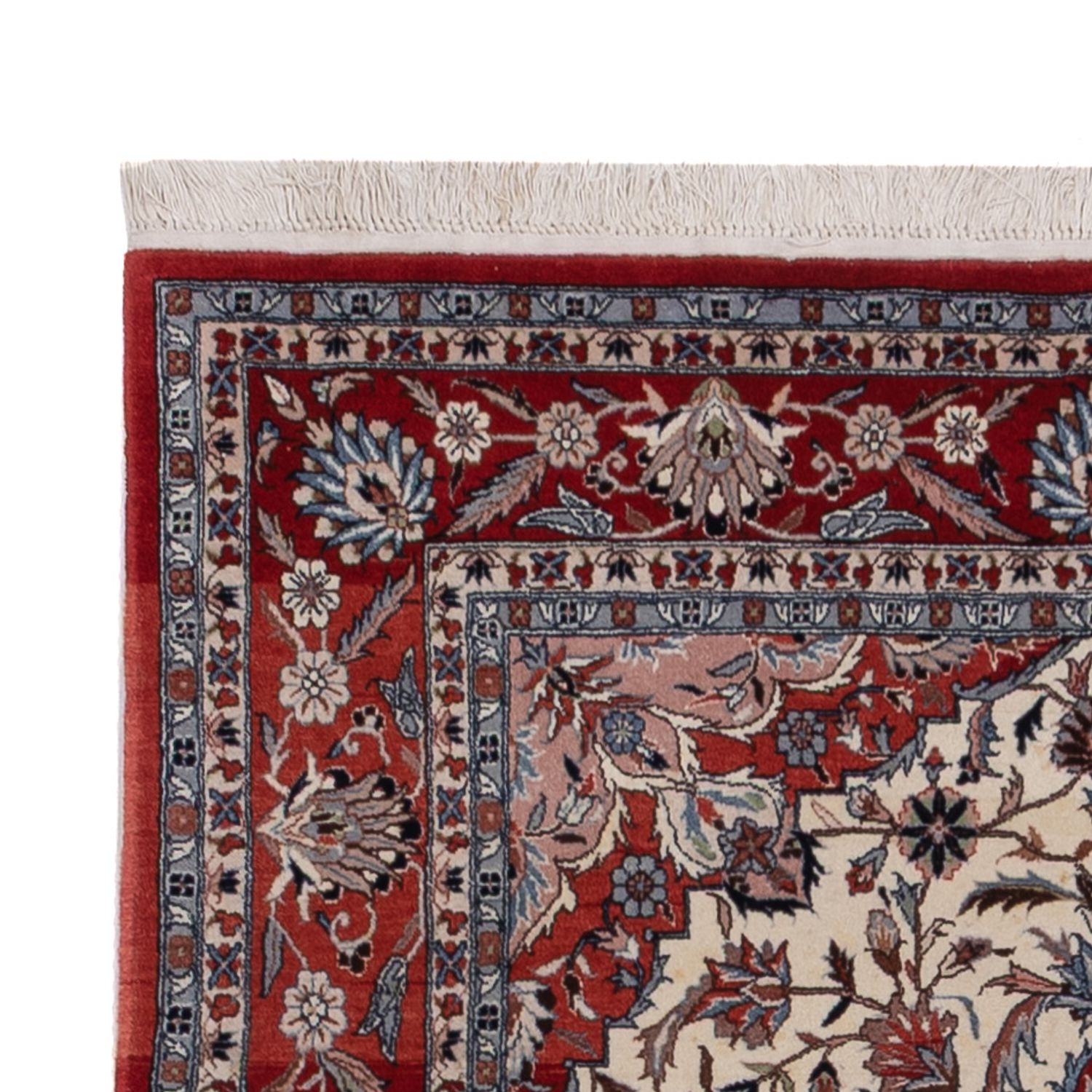 Perský koberec - Isfahán - Premium - 185 x 125 cm - béžová