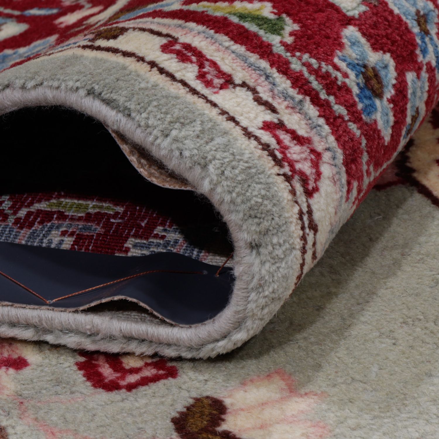 Persisk teppe - klassisk - 214 x 123 cm - lysegrå