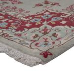 Persisk teppe - klassisk - 214 x 123 cm - lysegrå