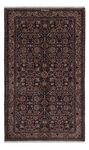 Perský koberec - Bijar - 246 x 143 cm - tmavě hnědá