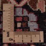 Perský koberec - Bijar - 246 x 143 cm - tmavě hnědá