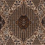 Perský koberec - Ghom - 226 x 135 cm - tmavě béžová