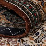 Perský koberec - Ghom - 226 x 135 cm - tmavě béžová