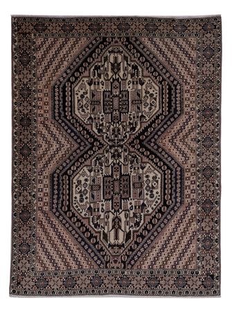Persisk teppe - Nomadisk - 210 x 152 cm - mørk beige