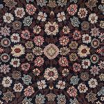 Orientální koberec - Hereke - 184 x 118 cm - tmavě béžová