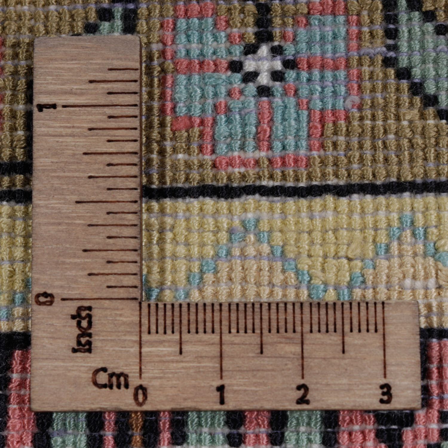 Hedvábný koberec - Kašmírské hedvábí - 188 x 126 cm - tmavě béžová