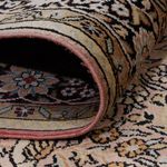 Hedvábný koberec - Kašmírské hedvábí - 188 x 126 cm - tmavě béžová