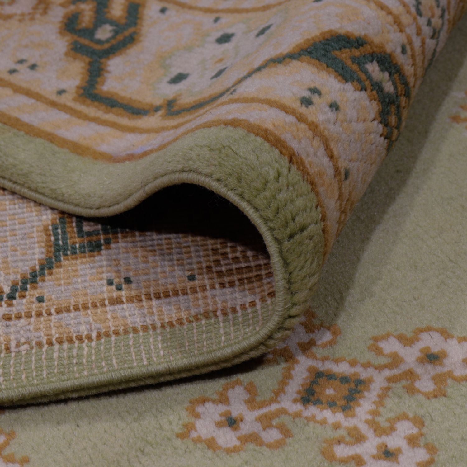 Perský koberec - Nomádský - 227 x 145 cm - tmavě béžová