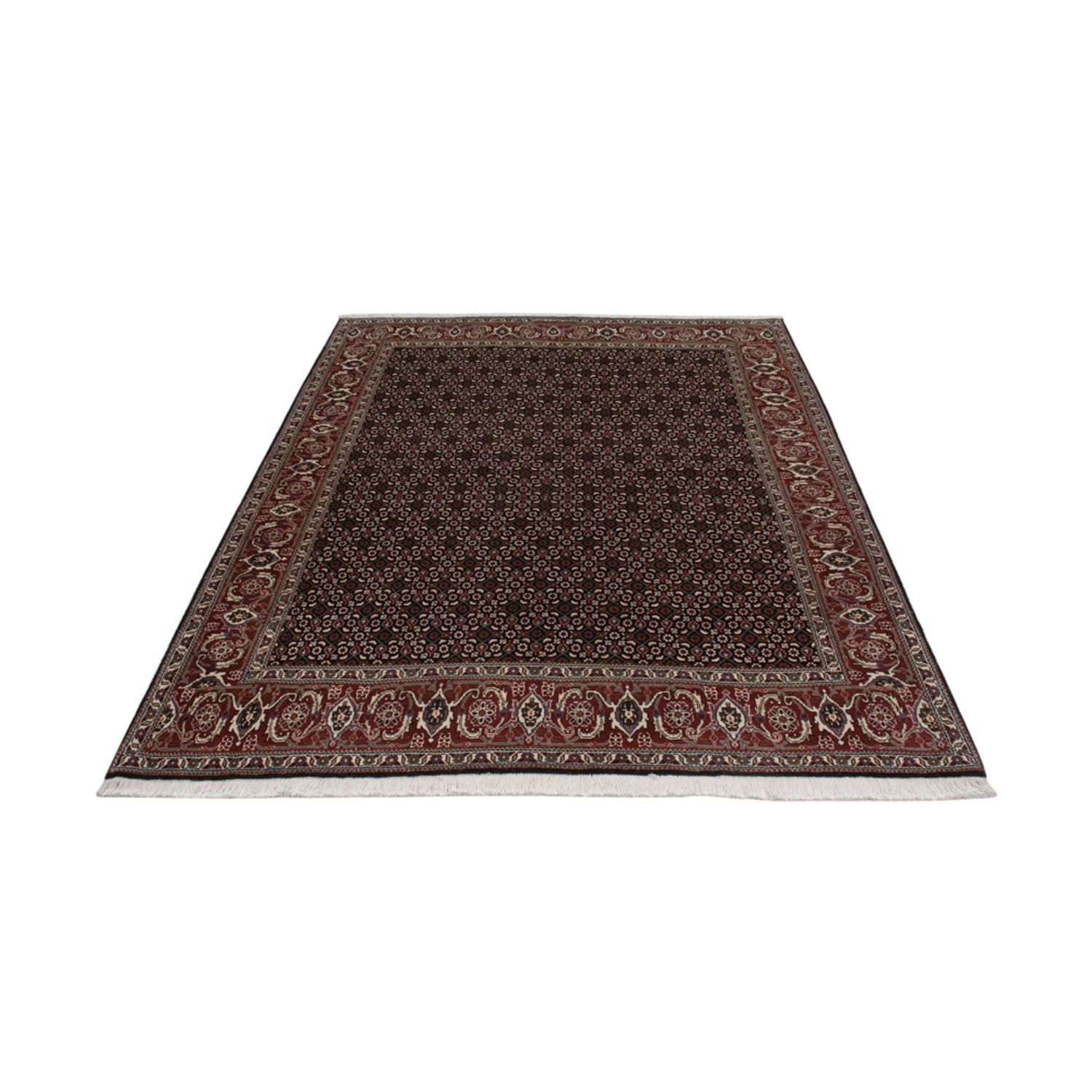 Persisk teppe - Tabriz - 200 x 150 cm - mørk beige