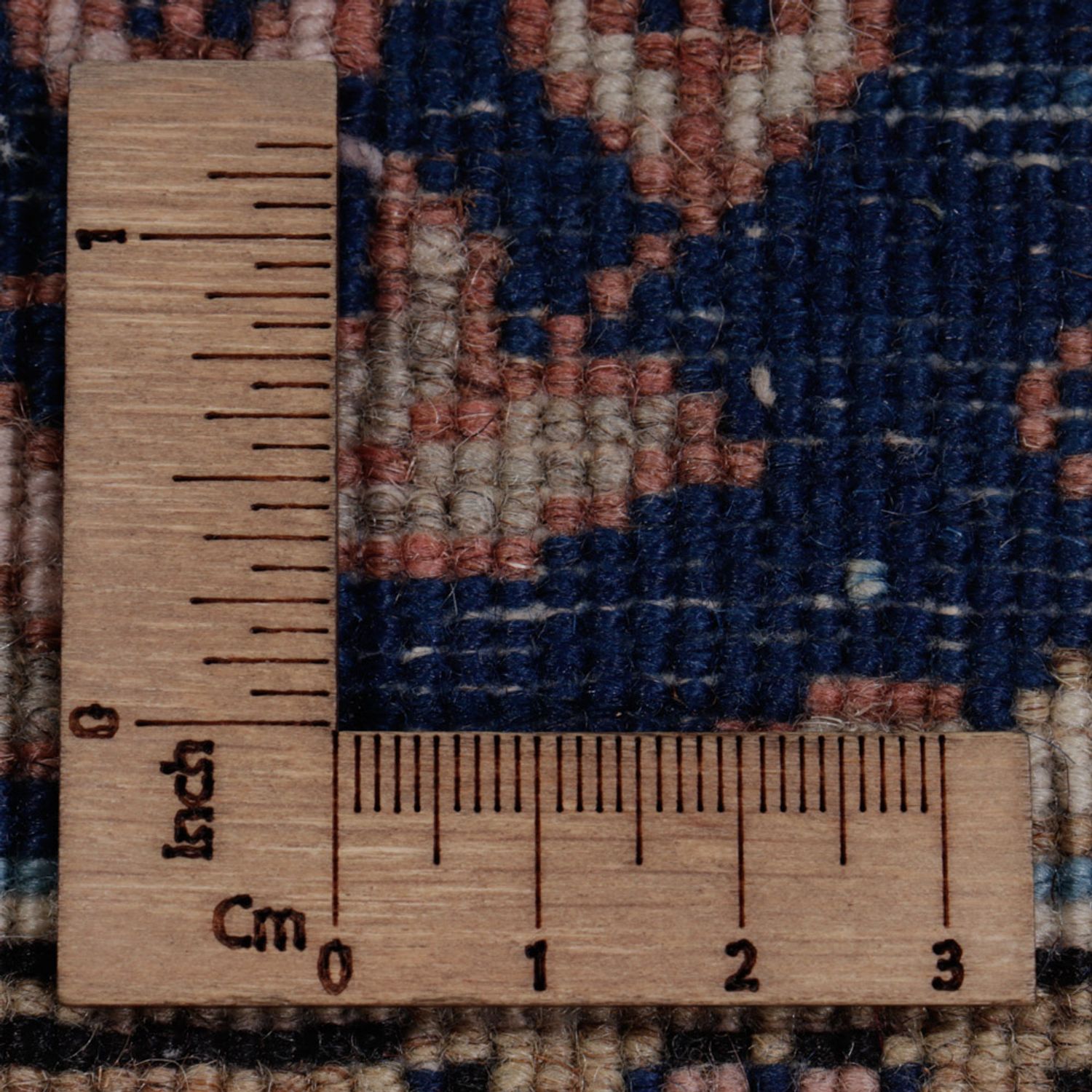 Persisk teppe - Ghom - 209 x 140 cm - blå