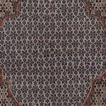 Perský koberec - Tabríz - Královský - 202 x 135 cm - tmavě béžová