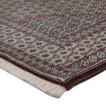 Perský koberec - Tabríz - Královský - 202 x 135 cm - tmavě béžová