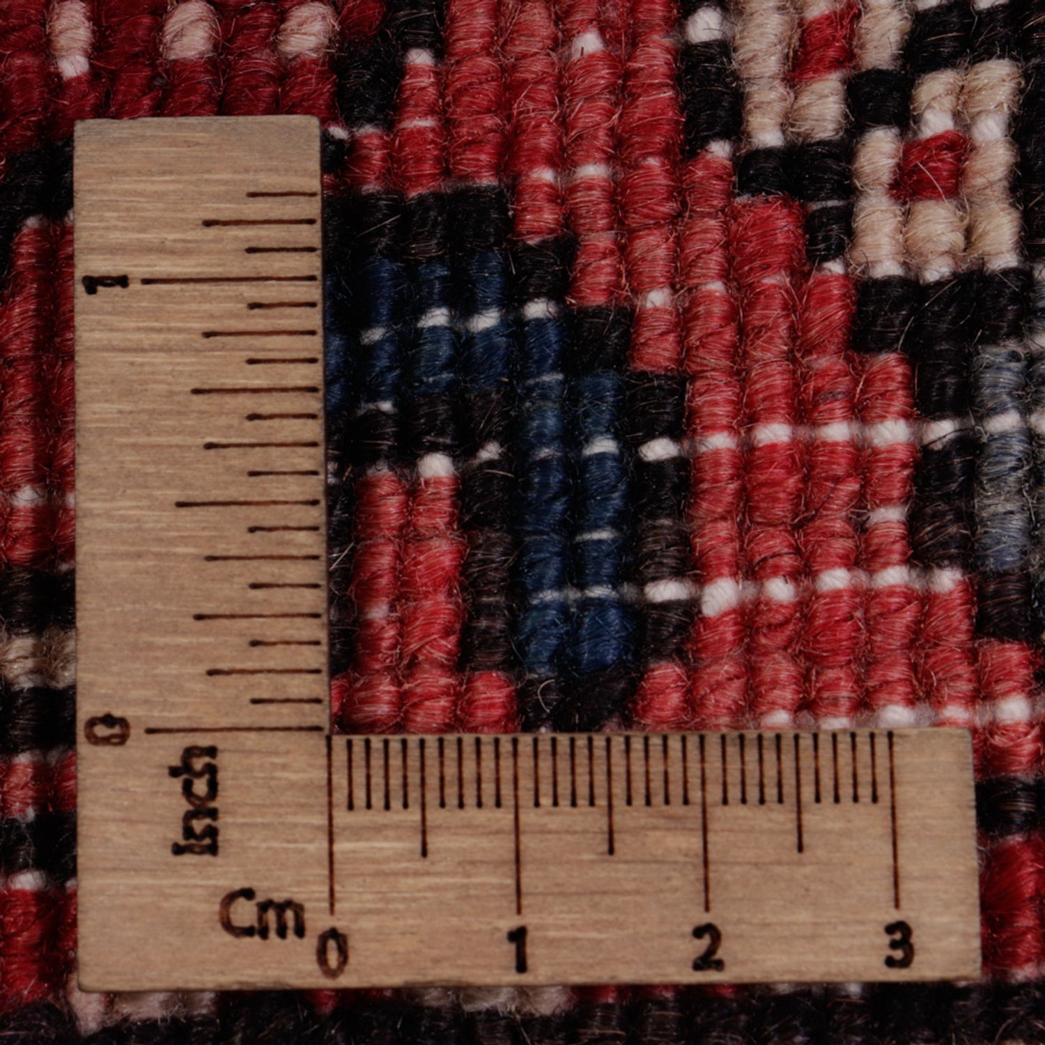 Persisk teppe - Nomadisk - 204 x 140 cm - flerfarget