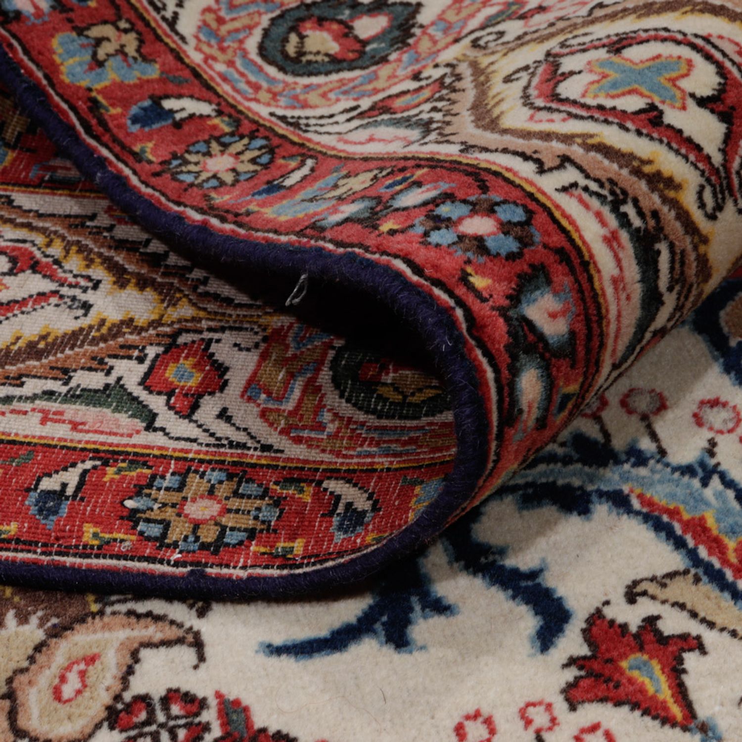 Perský koberec - Isfahán - Premium - 225 x 135 cm - béžová