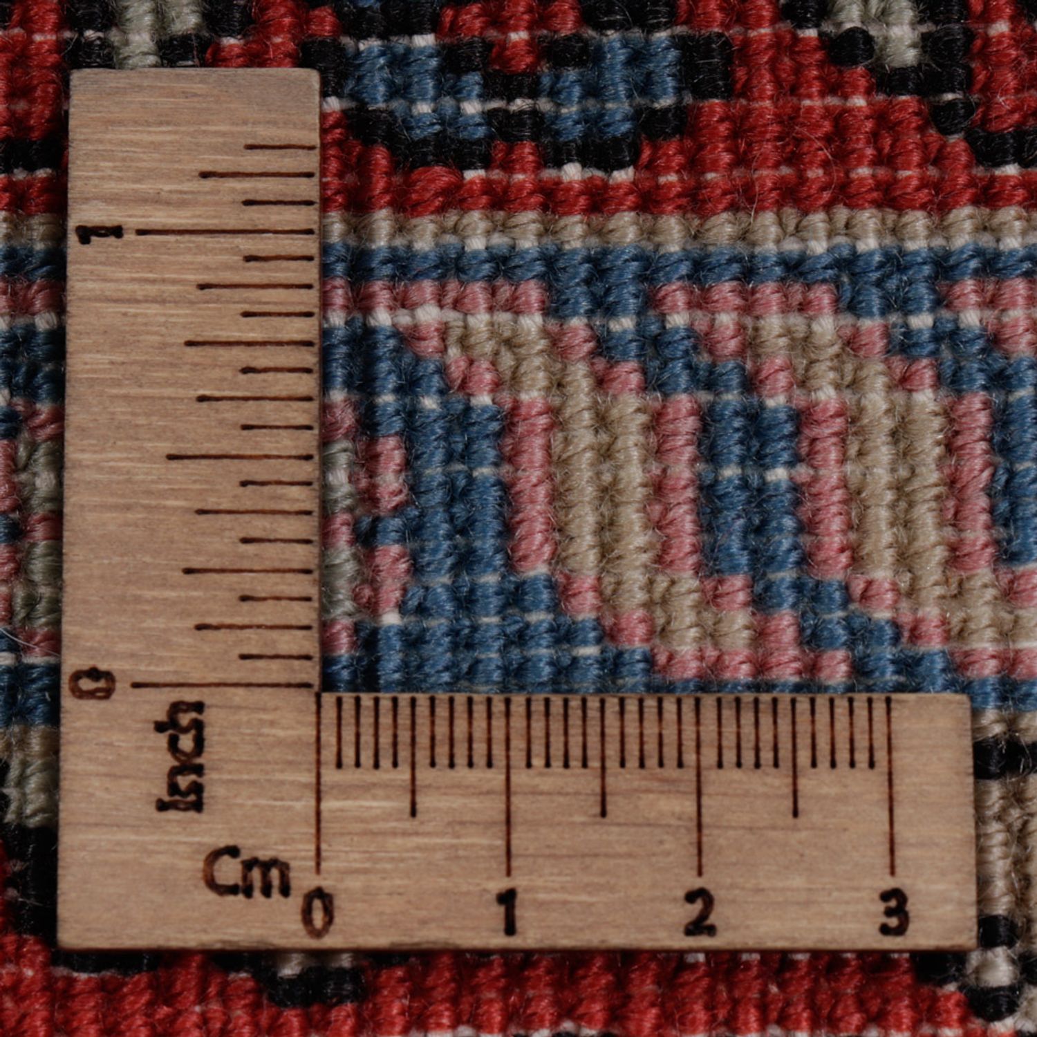 Persisk teppe - Nomadisk - 200 x 134 cm - mørkeblå