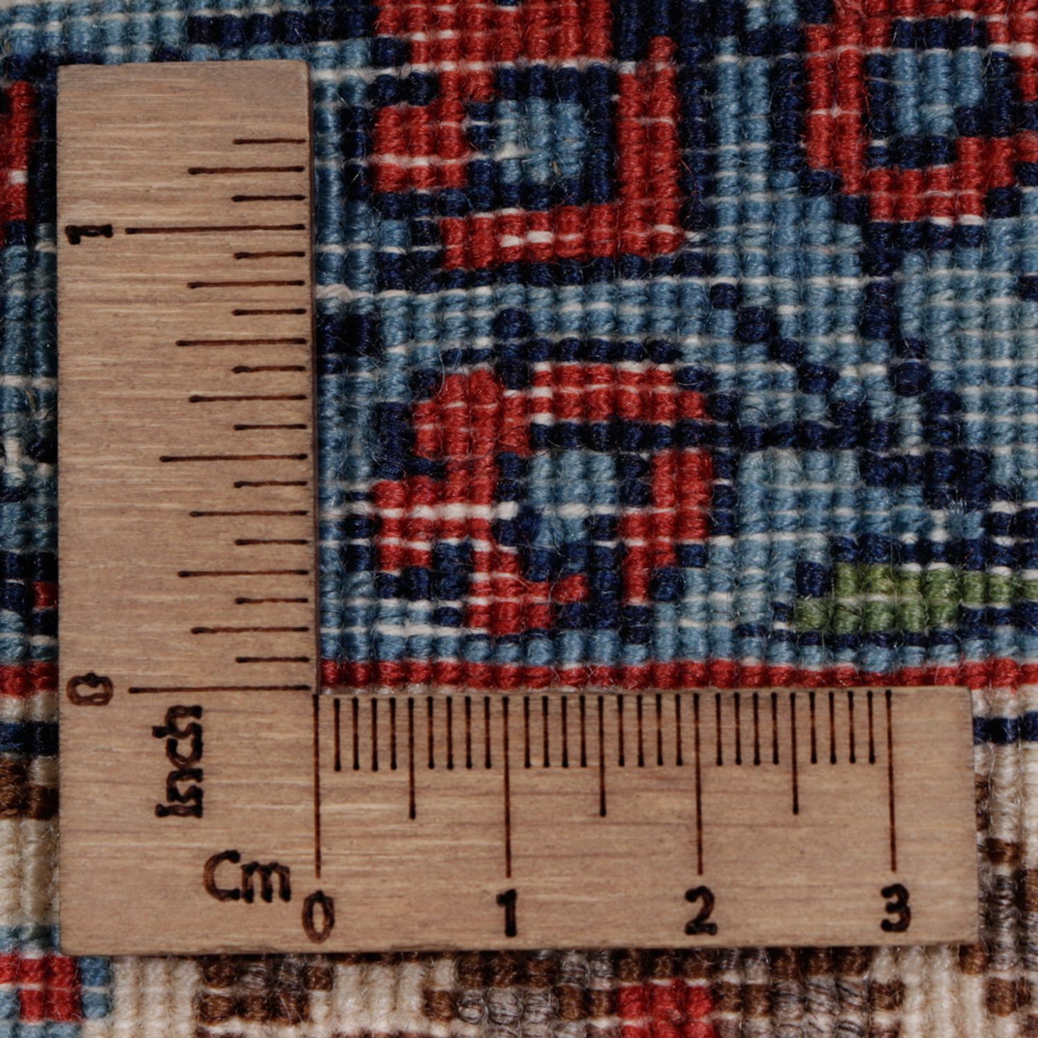 Persisk teppe - Ghom - 203 x 135 cm - laks
