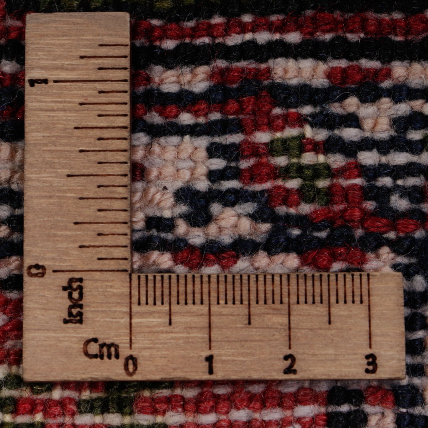 Persisk teppe - Nomadisk - 202 x 136 cm - mørkeblå