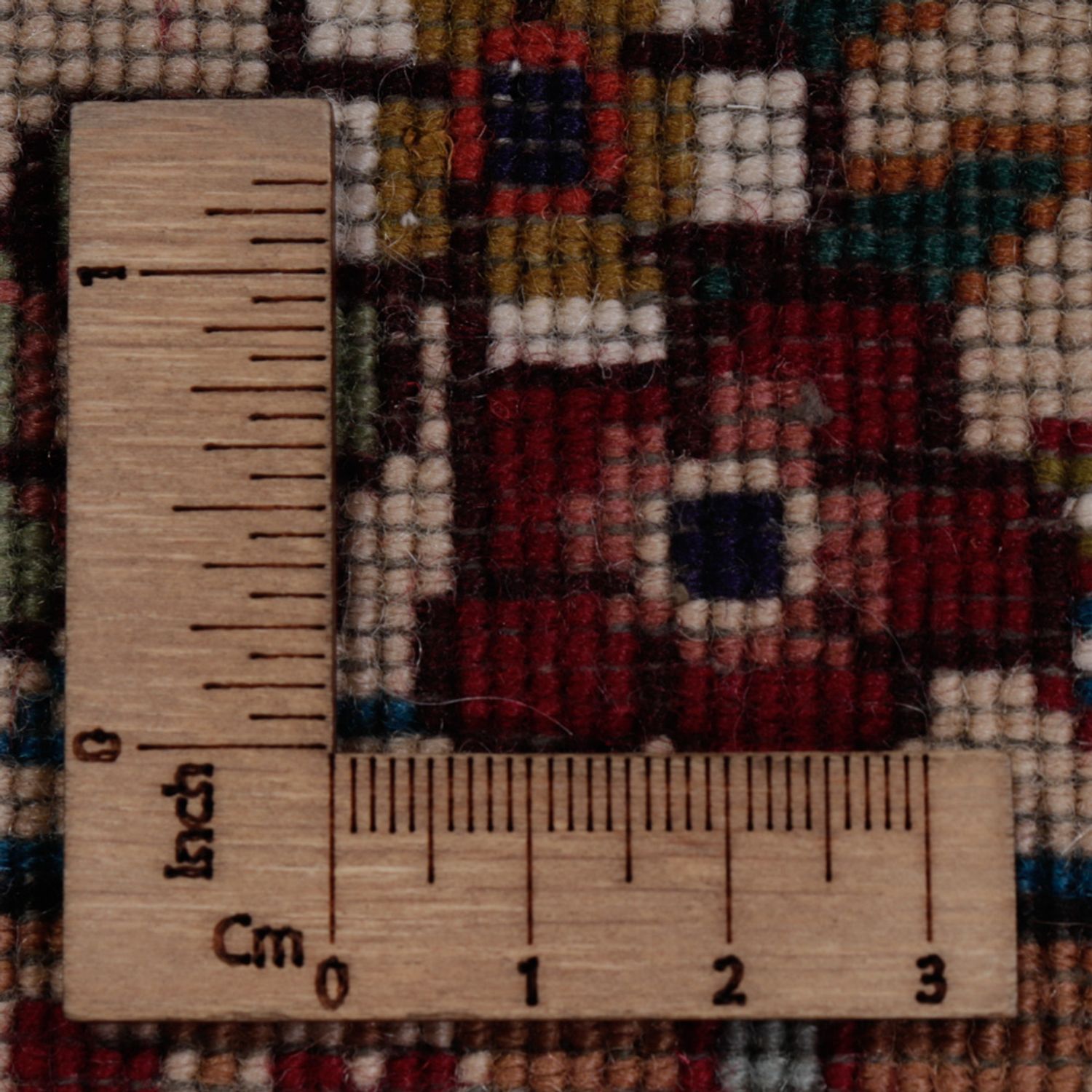 Persisk teppe - Tabriz - 195 x 147 cm - vinrød