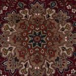 Persisk teppe - Tabriz - 195 x 147 cm - vinrød