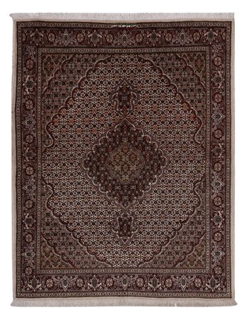Persisk teppe - Tabriz - 203 x 155 cm - mørk beige