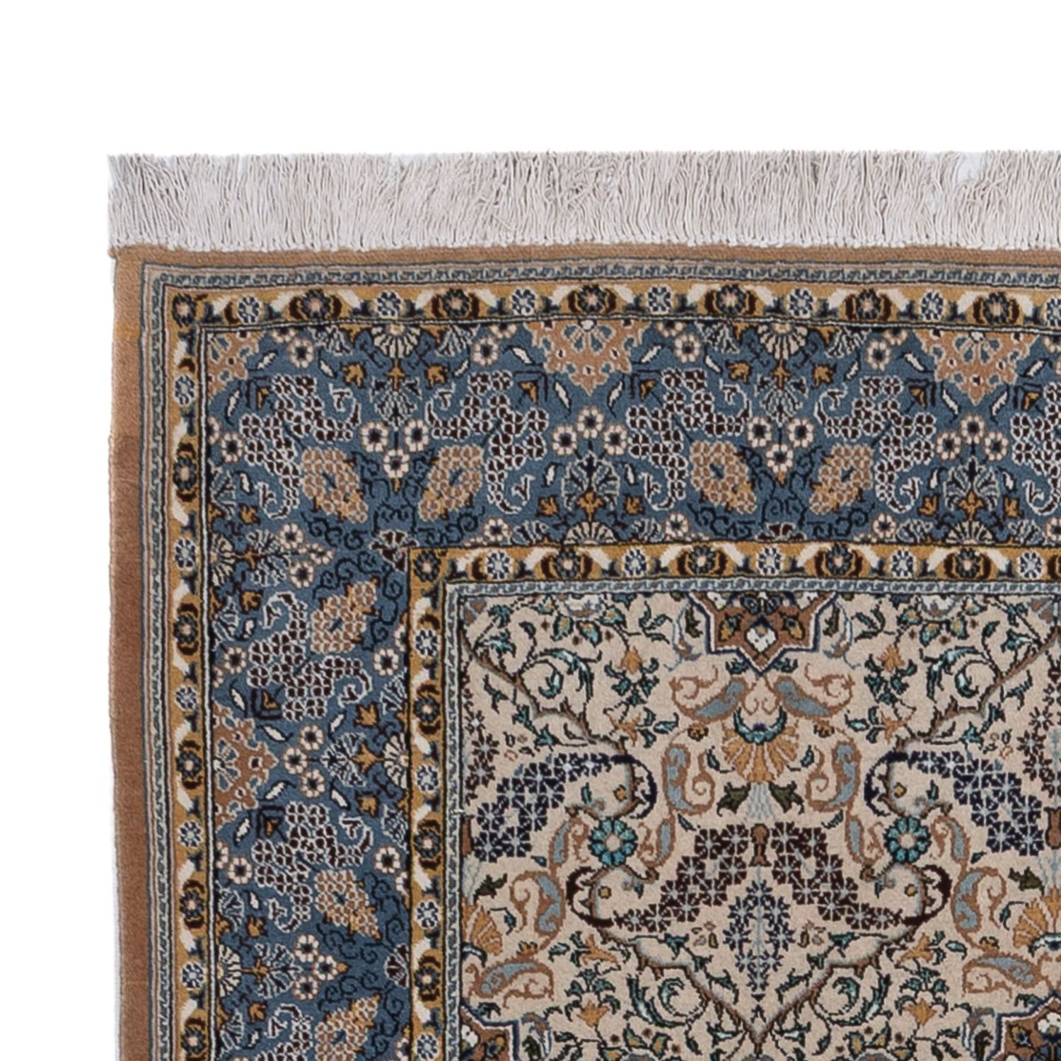 Persisk teppe - Ghom - 209 x 140 cm - sand