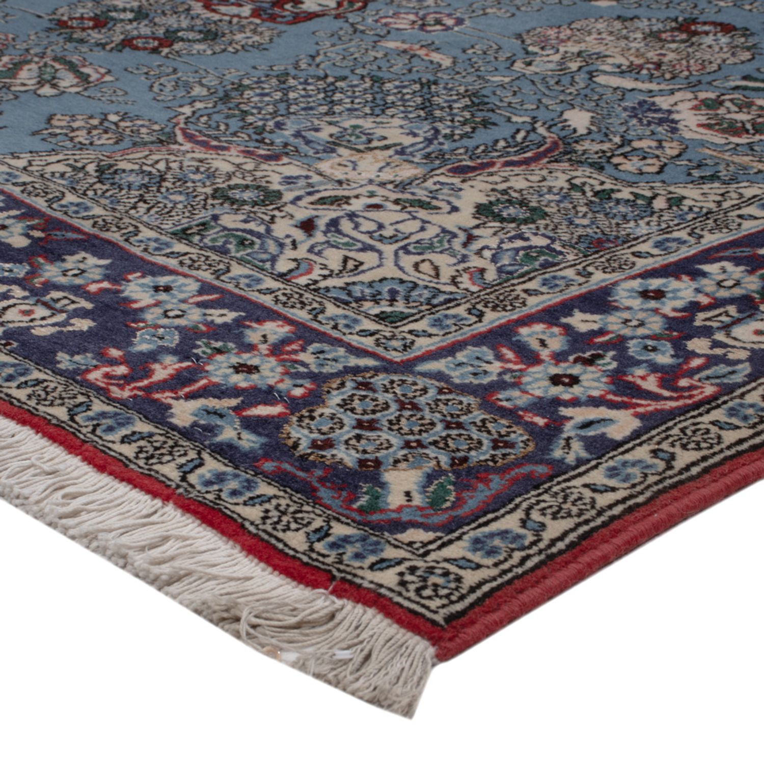 Persisk teppe - Ghom - 218 x 140 cm - blå